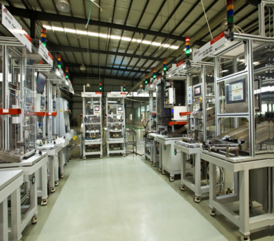 Electronic actuator MGU automatic assembly line