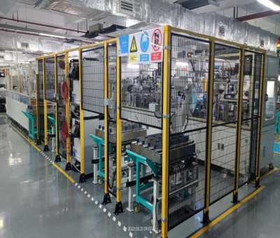 Electrohydraulic module automatic assembly line